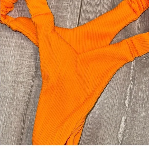 Kulani Kinis Bright Orange Bikini - Picture 4 of 5